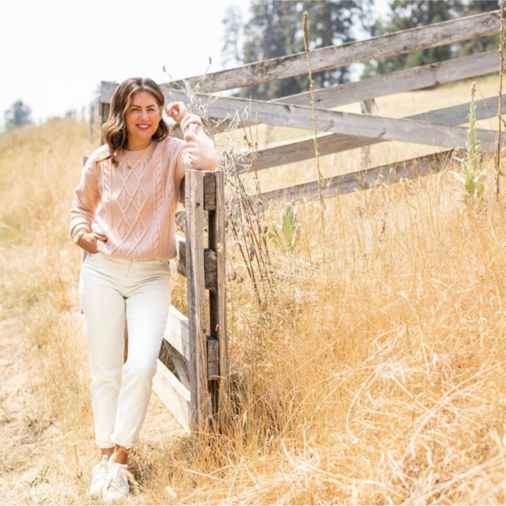 Jillian Harris x Joe Fresh White Jeans